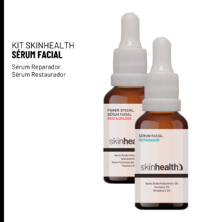Sérum Restaurador (Retinol) + Sérum Reparador (Ácido Hialurônico) 30ml - Anti-idade Rejuvenescedor antissinais