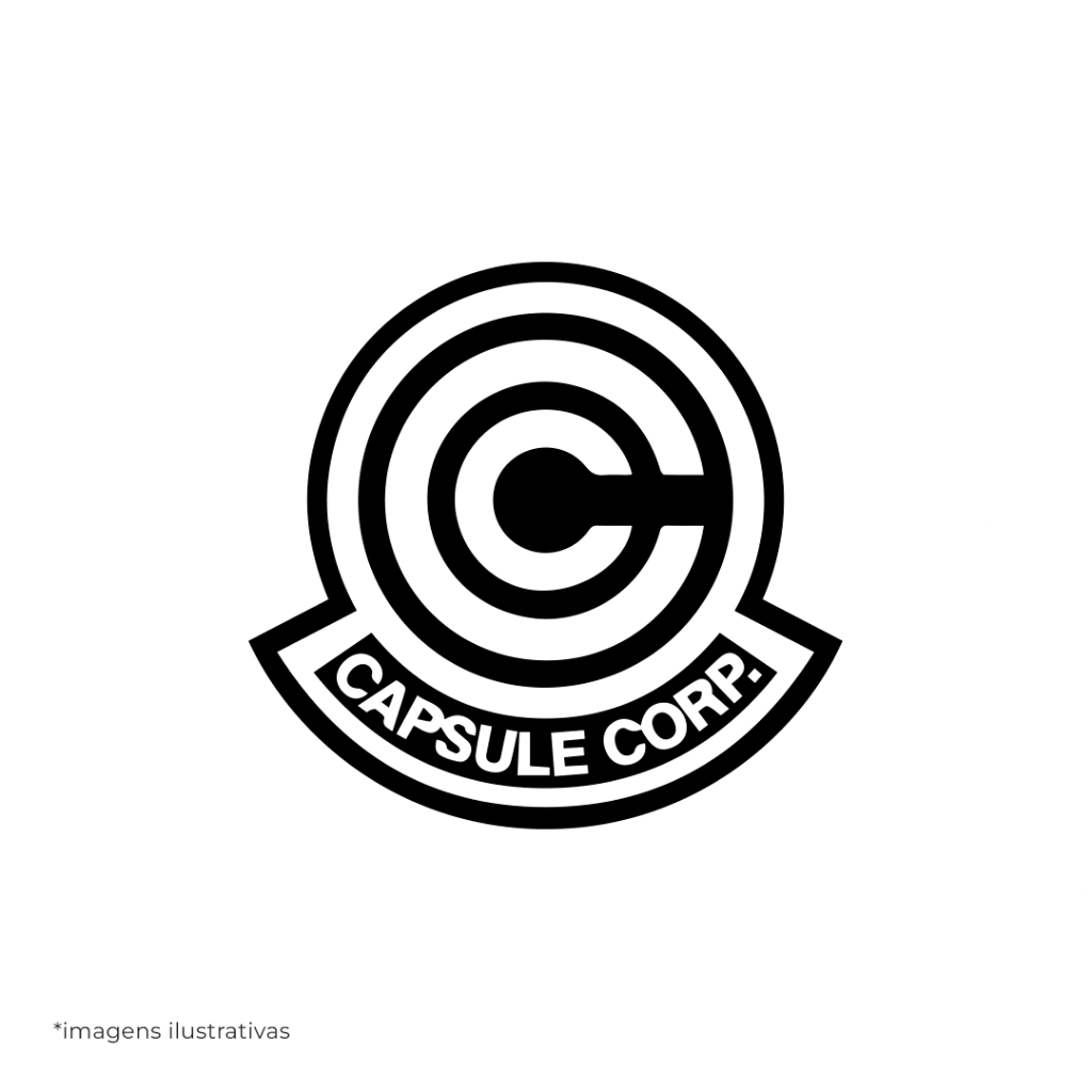 Adesivo Anime Dragon Ball Capsule Corp PC Carro Moto