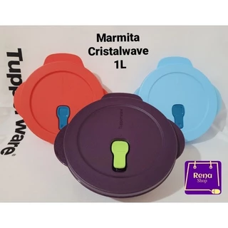Tupperware Tigela Vasilha Cristalwave Geração II 1 Litro Tipo Marmita Cores Variadas