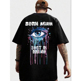 Camiseta Preta Oversized Homem Japones Caveira Unissex Confortavel