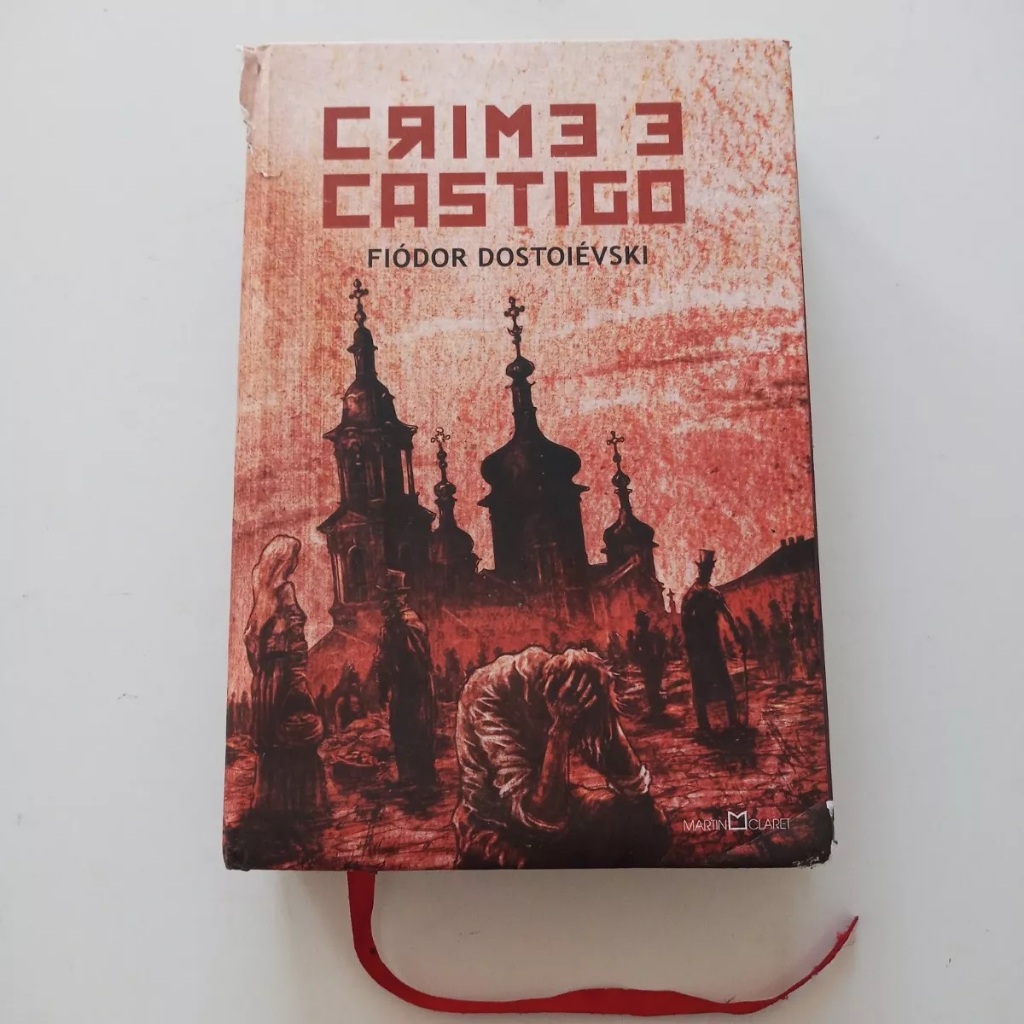 Livro Crime E Castigo Flódor Dostoiévski Martin Claret | Shopee Brasil