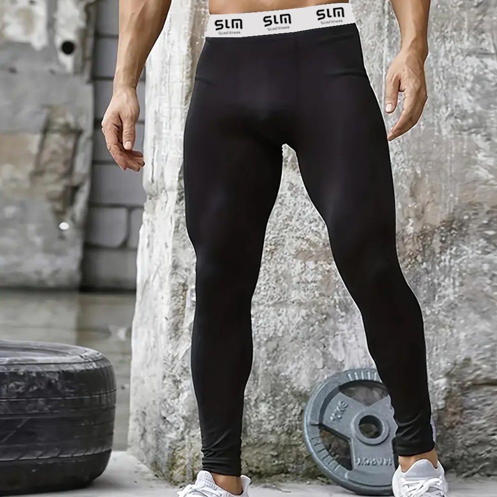 Na Academia Legging Para Homem Calça Masculina CalÃ§a De Academia - Main Image
