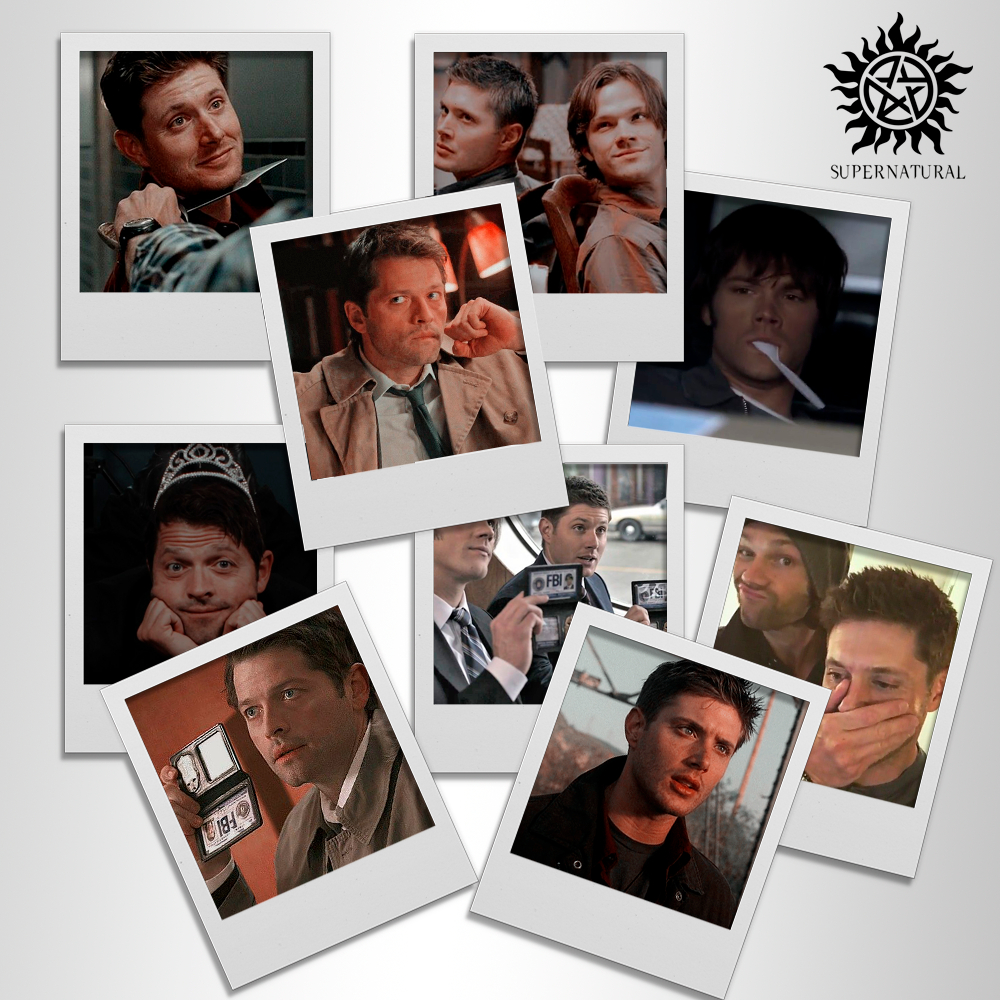 Mini Photocard Supernatural - Decoração Aesthetic - Sobrenatural / Winchester