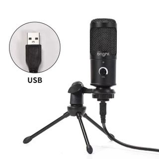 MICROFONE STREAMER DE MESA RGB