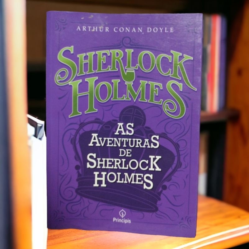 Livro - Sherlock Holmes - As Aventuras de Sherlock Holmes | Shopee Brasil