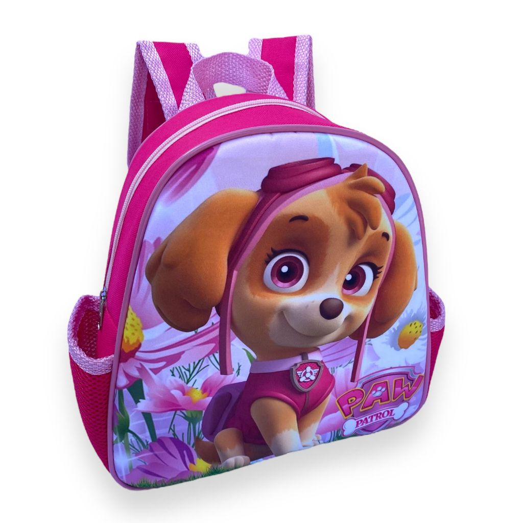 Mochila Infantil Skye Patrulha Canina Menina Feminina Bolsa Creche e ...