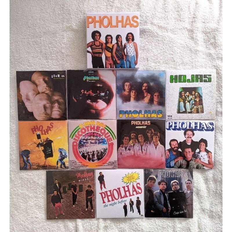 Box Pholhas 11 CDs mini-lp (Fanmade) | Shopee Brasil