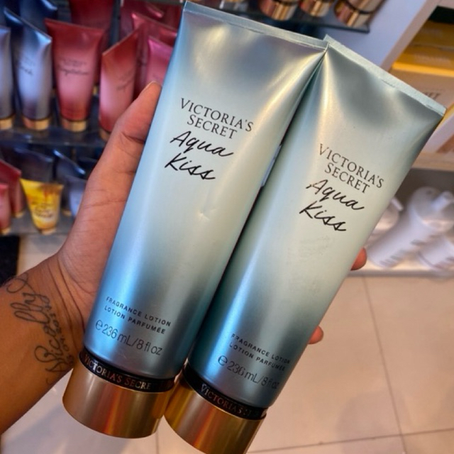 Creme Hidrarante Corporal Victorias Secret Aqua Kiss 236ml Shopee Brasil