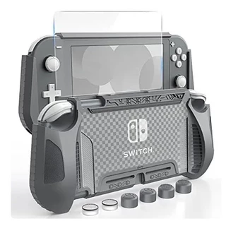 Capa protetora cinza para Nintendo Switch Lite