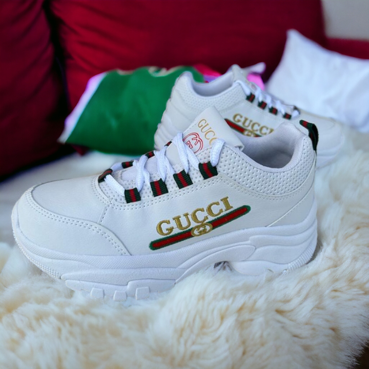 Tenis 2024 gucci branco
