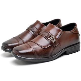 Sapato Social Tom Café Conforto para os Pequenos Oferta
