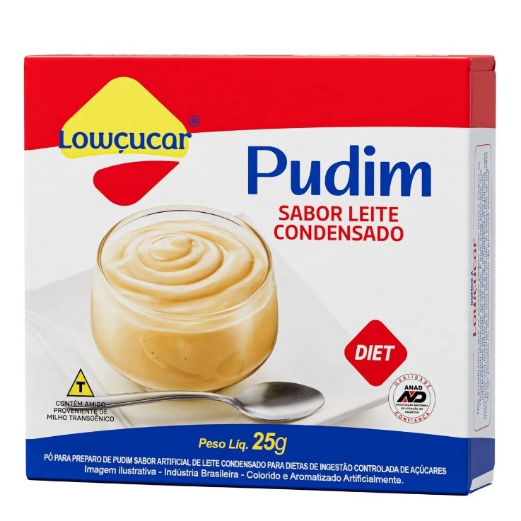 Pudim Leite Condensado Zero Açúcares Lowçúcar 25g