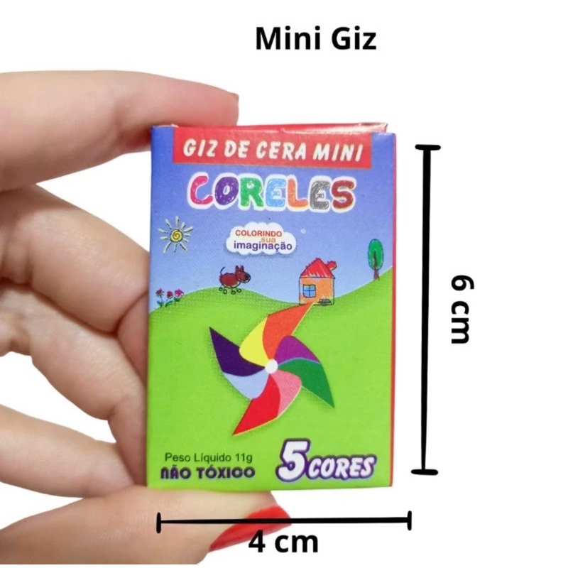 Kit 20 Cxs Mini Giz de Cera c/5 cores | Shopee Brasil Kit 20 Cxs Mini Giz de Cera c/5 cores | Shopee Brasil