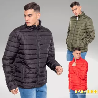 Agasalho Masculina Puffer Puff Acolchoada Nylon Impermeavel Jaqueta Inverno Frio