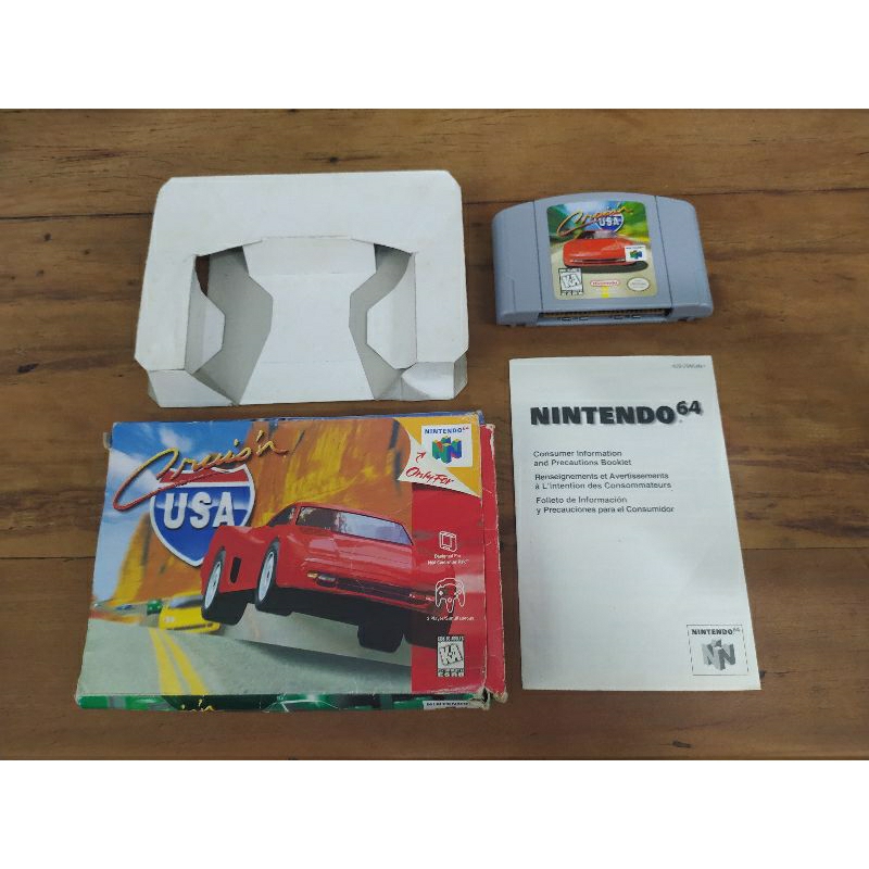Cruis'n Usa N64 P/ Nintendo 64 C/ Caixa Original Usado