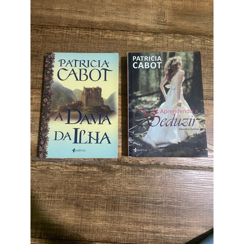 Kit 2 livros Patrícia Cabot - aprendendo a seduzir + a dama da ilha ...