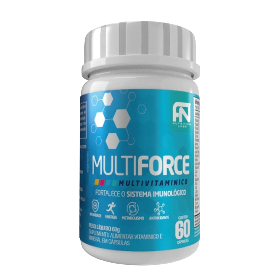 MULTIVITAMINICO - MULTIFORCE COMPLETO 60 CAPSULAS FN | Shopee Brasil