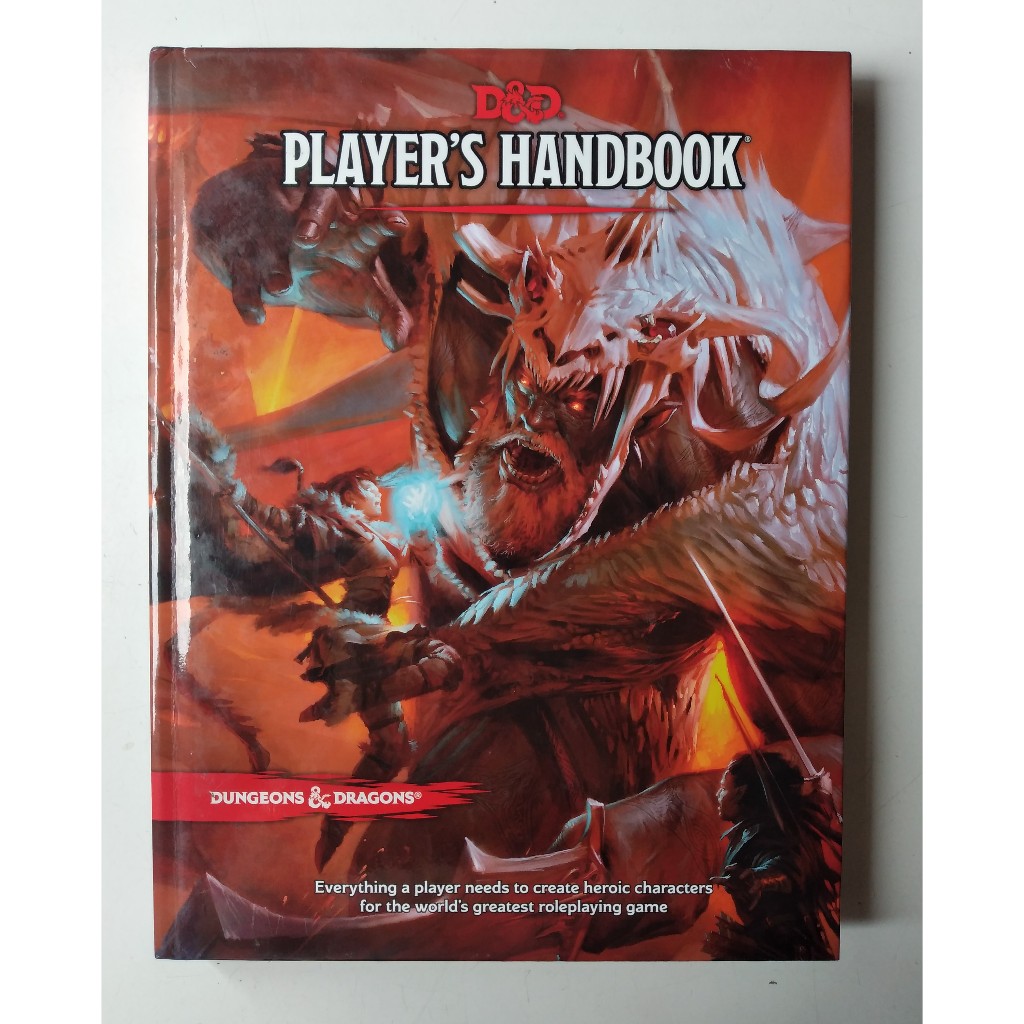 Livro do Jogador 5ed - Dungeons And Dragons 5.0 - Livros de Rpg/D&D/DnD -  Inglês