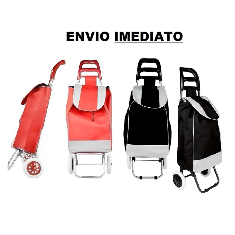 Carrinho De Feira Dobrável Multiuso Suporta Até 20 Kg