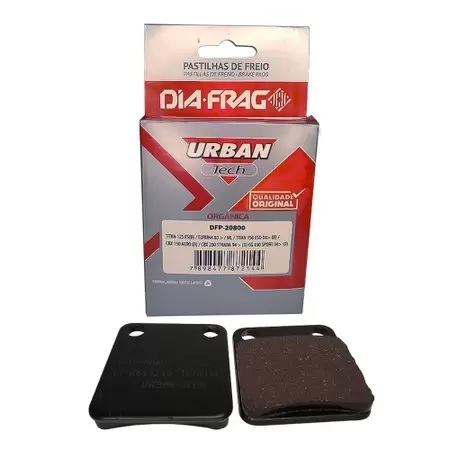 Pastilha Freio Titan 150/ Titan 125/ CBX 200/ ML 125 DIAFRAG DFP-20800