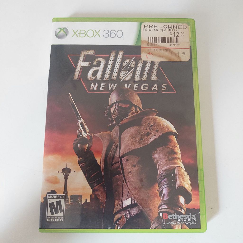 Fallout New Vegas Xbox 360 Original Midia Fisica | Shopee Brasil