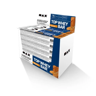 Barra de Proteína Top Whey Bar - Caixa C/ 12 Unidades - Max Titanium