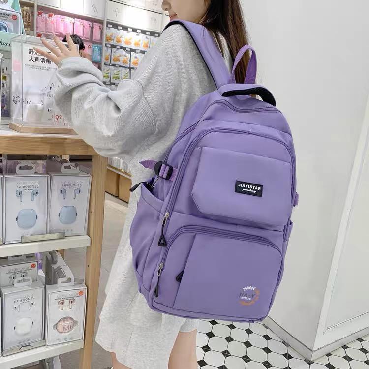 Mochila Feminina Escolar Universitária De Viagem Moda Casual Unissex 937