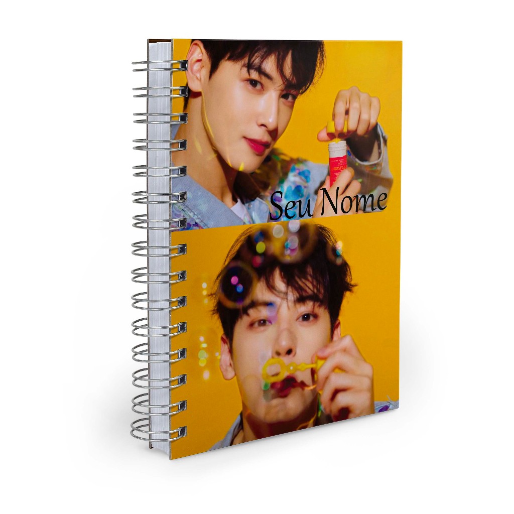 Agenda 2026 Cha Eun-Woo com seu nome | Shopee Brasil
