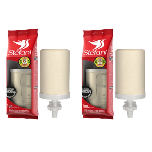 Kit com 2 Velas para Filtro De Barro Tradicional - São João/Stéfani