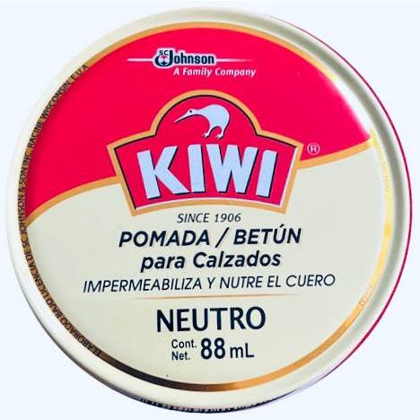 Graxa para Sapato Kiwi Branca | Neutra Original Importada