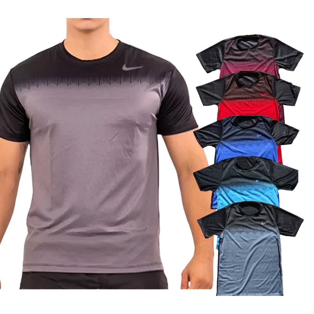 Kit 3 Camiseta Lançamento Estilo Esportiva