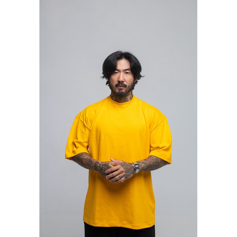 Camiseta Oversized Amarela Premium