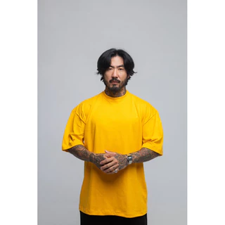 Camiseta Oversized Amarela Premium