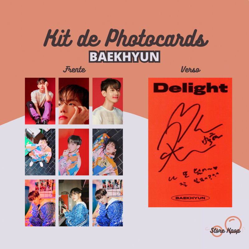 Kit de Photocards (EXO - SOLO) | Shopee Brasil