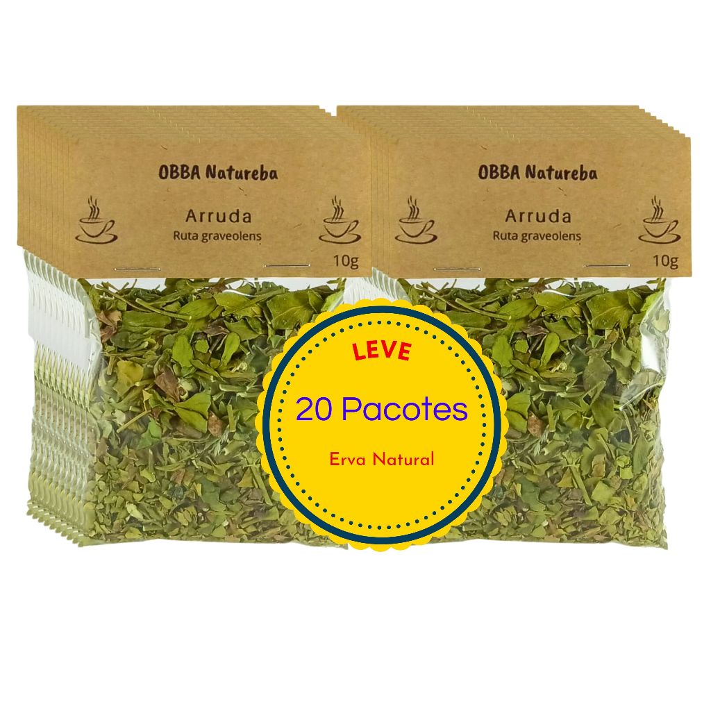20 Pacotes Chá de Arruda | Alta Qualidade | 100% Natural para Cha Envio ...