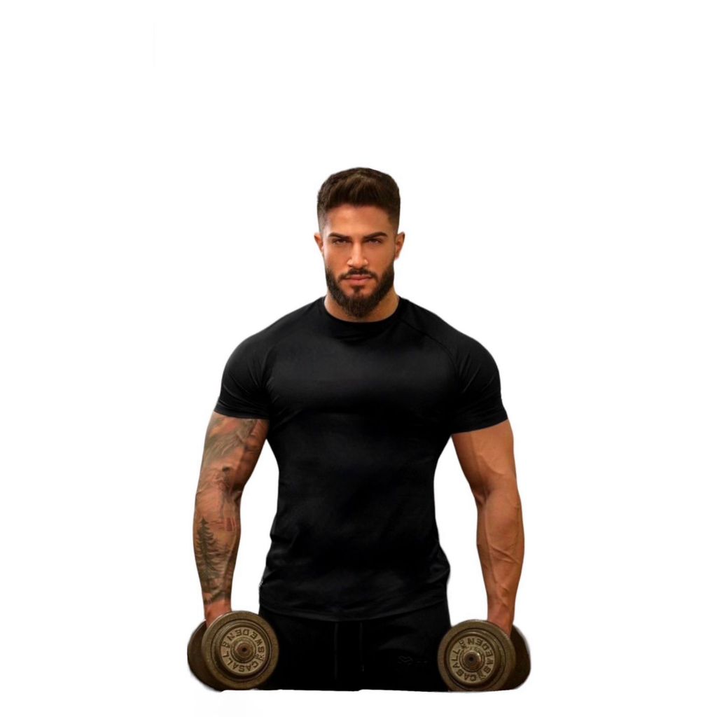 Tech T-shirt Modal – Marcado Masculino – Basicamente