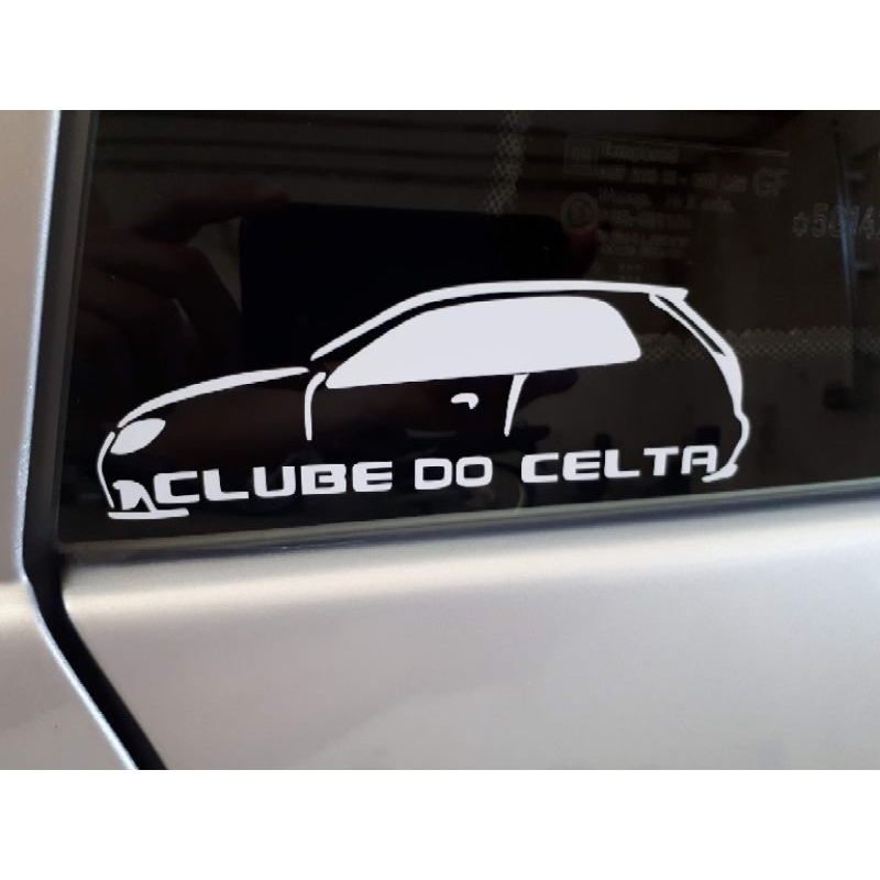 Adesivo clube do celta 15x5 | Shopee Brasil