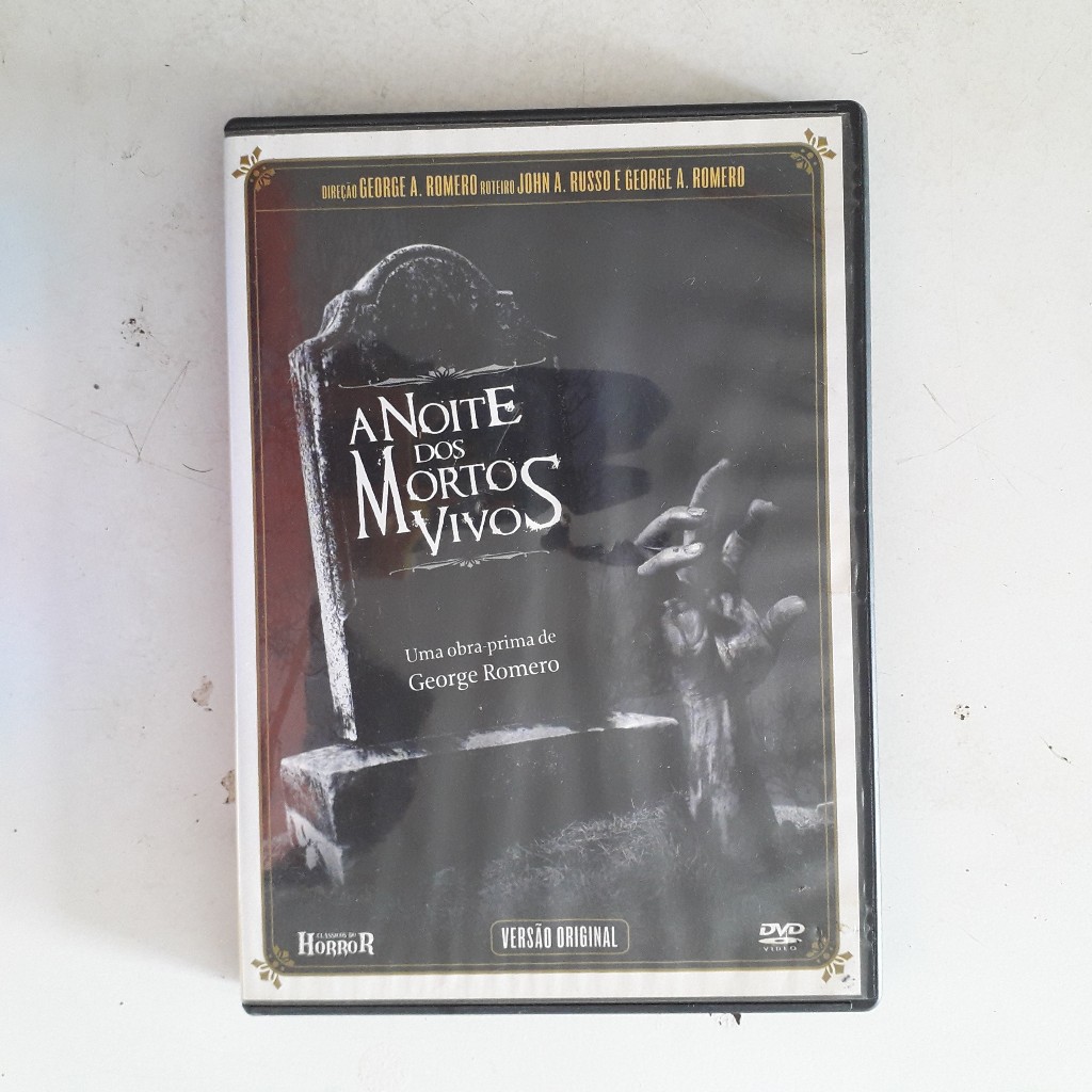 Dvd A Noite Dos Mortos Vivos George Romero Shopee Brasil