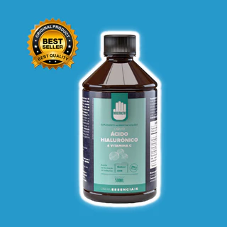 Ácido Hialurônico & Vitamina C 500ml - Hidratação Profunda e Elasticidade da Pele- Moderação