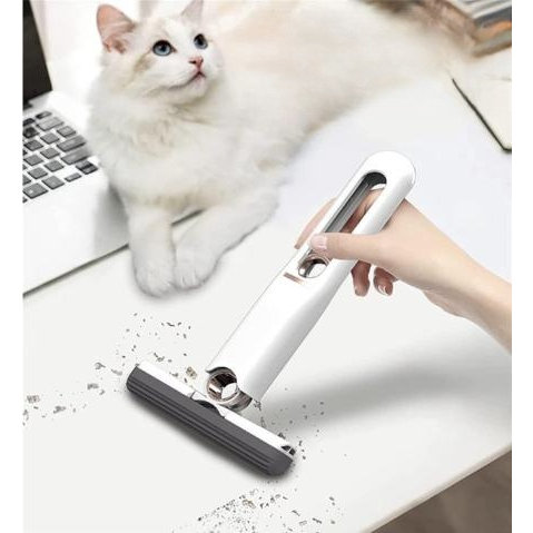 Mini Rodo Esfregão Absorvente Portátil Limpeza Multifuncional Mesa Janela