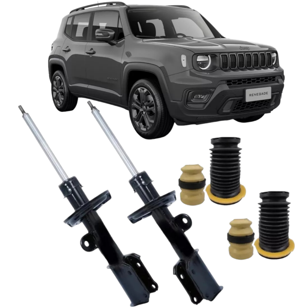 Par Amortecedor Dianteiro + Batente Jeep Renegade 2015 2016 2017 2018 ...