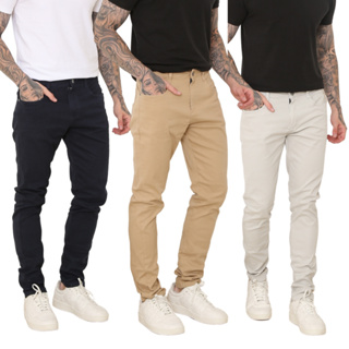 Calça Sarja Masculina Alfaiataria com Elástico Algodão Elastano Confort  SquadrãoX - Squadrão Jeans - Calças Masculina - Magazine Luiza