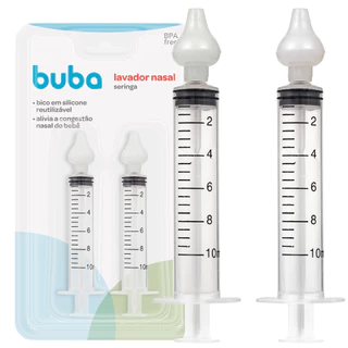 Lavador Nasal Seringa Com Ponta Em Silicone Reutilizável Limpador Higienizador Bebe 2 Unidades Buba em Oferta na Shopee