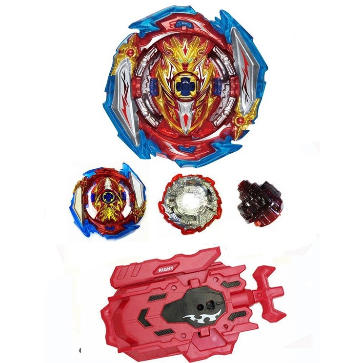 Beyblade Burst Sparking B173 Infinite Achilles Dm.1b + Lançador LR ...