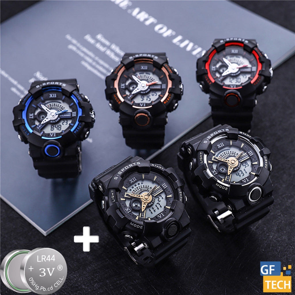 Relógio Digital Masculino G Shock Cronômetro Luminoso A Prova D Água Militar Original Esportivo Eletrônico Automatico Luxo Multifuncional Barato Sem Caixa S813