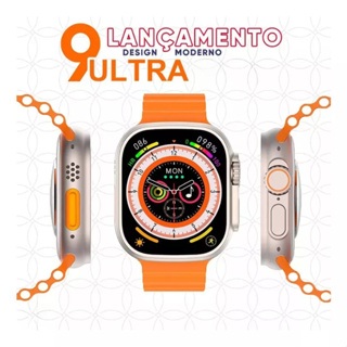 Smartwatch S9 Ultra Pro Bazik relógio esportivo com chamada Bluetooth de frequência cardíaca