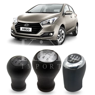 Manopla de Câmbio Hyundai HB20 2012 2013 2014 2015 2016 2017 2018 2019 2020
