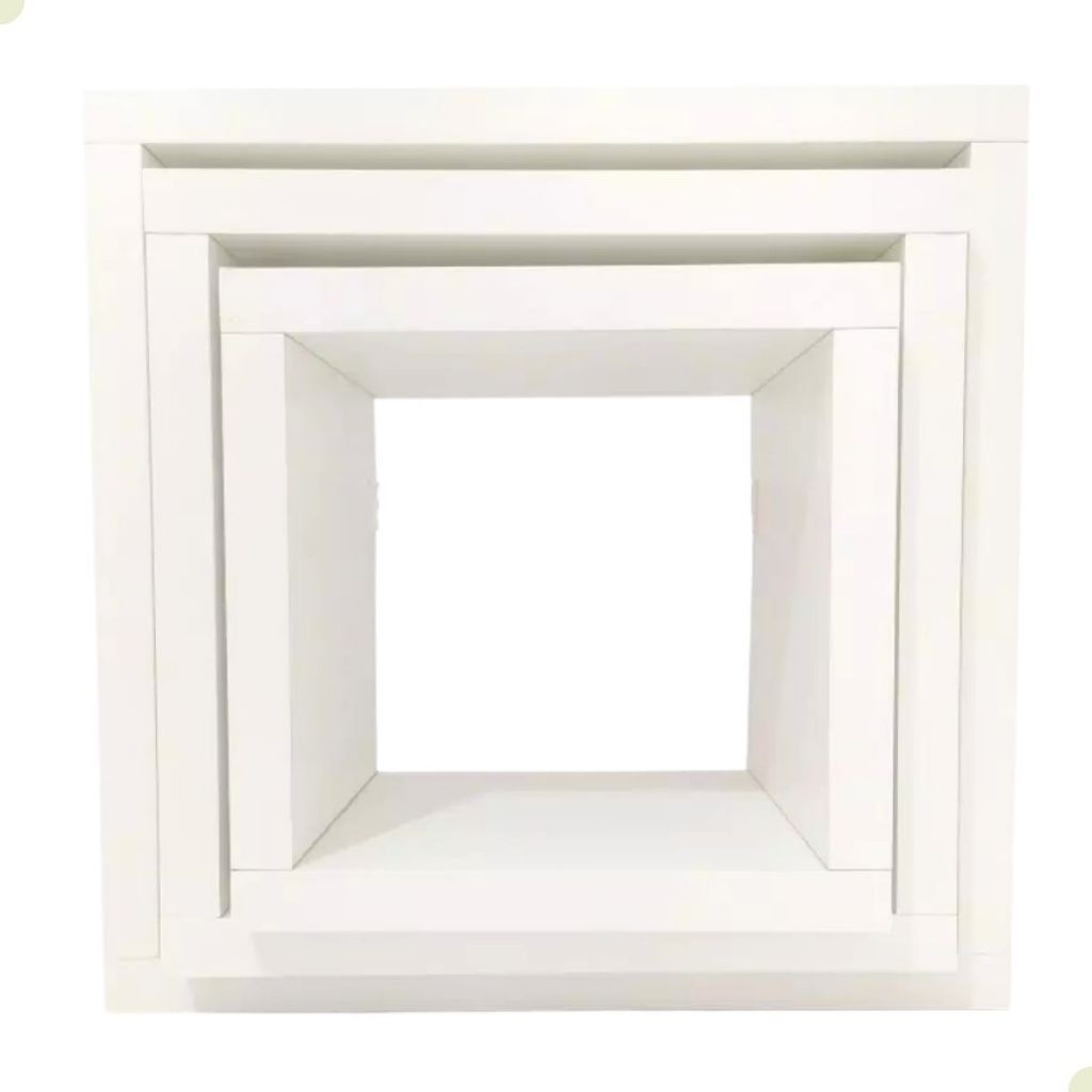 Kit 3 Nichos MDF Decorativos Medidas Diferentes