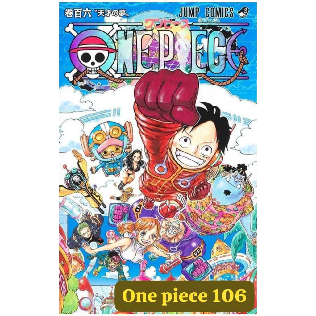 PRÉ - VENDA One Piece Vol. 106 Capa comum – 16 fevereiro 2024