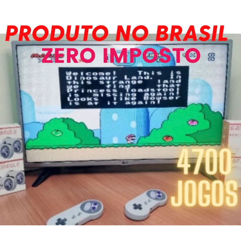 Video Game Retro SF900 4700 Jogos Classicos , Produto no Brasil ! Envio no mesmo dia!